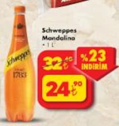 Schweppes Mandalina 1 L  image