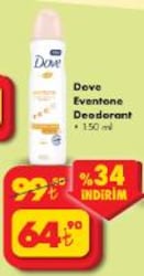 Dove Eventone Deodorant 150 ml image