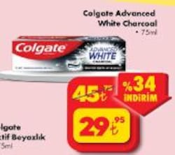 Colgate Advanced White Charcoal 75 ml image