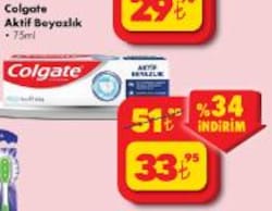 Colgate Aktif Beyazlık 75 ml image