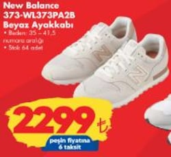 New Balance 373-WL373PA2B Beyaz Ayakkabı image