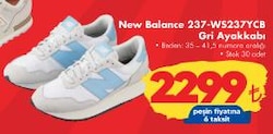 New Balance 237-WS237YCB Gri Ayakkabı image