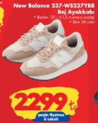 New Balance 237-WS237YBB Bej Ayakkabı image