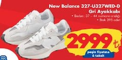 New Balance 327-U327WED-D Gri Ayakkabı  image