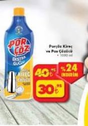 Porçöz Kireç ve Pas Çözücü 1000 ml  image