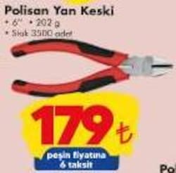 Polisan Yan Keski 6 inç 202 gr image