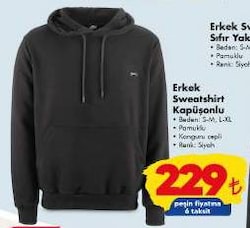 Slazenger Erkek Sweatshirt Kapüşonlu image