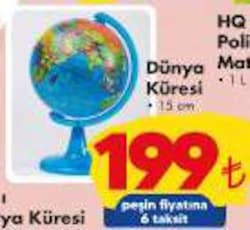 Dünya Küresi 15 cm image