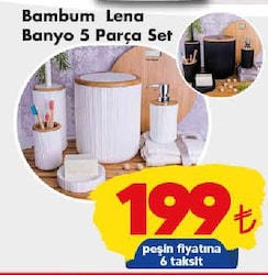 Bambum Lena Banyo 5 Parça Set image