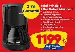 Tefal Principio Filtre Kahve Makinesi image