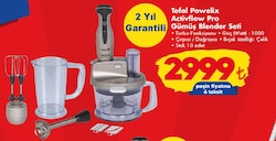 Tefal Powelix Activflow Pro Gümüş Blender Seti 1000 W image