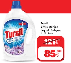 Tursil Sıvı Deterjan Leylak Bahçesi 33 Yıkama image