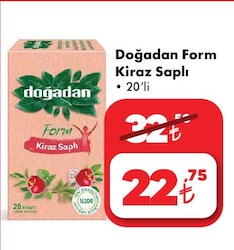 Doğadan Form Kiraz Saplı 20'li image