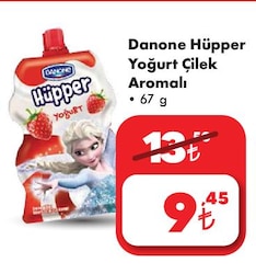 Danone Hüpper Yoğurt Çilek Aromalı 67 g image