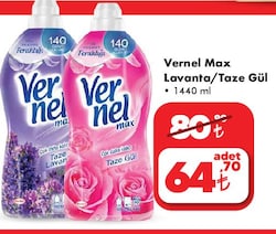 Vernel Max Lavanta/Taze Gül 1440 ml image