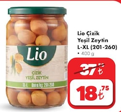 Lio Çizik Yeşil Zeytin L-XL (201-260) 400 g image