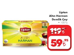 Lipton Altın Harman Demlik Çay 100'lü image