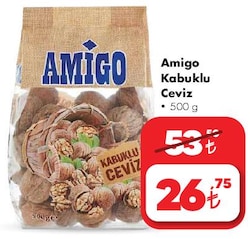 Amigo Kabuklu Ceviz 500 g image