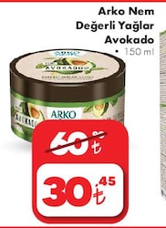 Arko Nem Değerli Yağlar Avokado 150 ml image