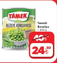 Tamek Bezelye 830 g image