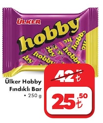 Ülker Hobby Fındıklı Bar 250 g image