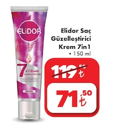 Elidor Saç Güzelleştirici Krem 7in1 150 ml image