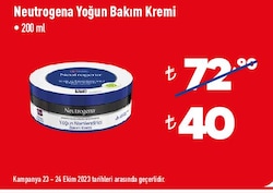 Neutrogena Yoğun Bakım Kremi 200 ml image