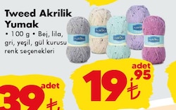 Tweed Akrilik Yumak 100 g image