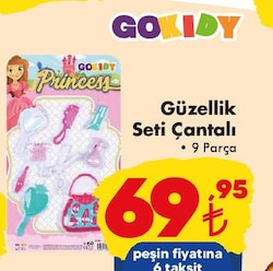 Gokidy Güzellik Seti Çantalı 9 Parça image