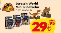 Jurassic World Mini Dinozorlar 2 inç image