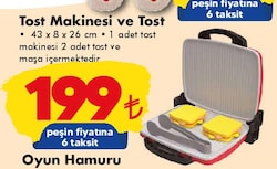 Gokidy Tost Makinesi ve Tost image