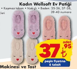 Welsoft Ev Patiği Kadın image
