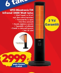 UFO-Micatronic/24 Infrared Isıtıcı 2400 Watt image