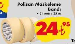 Polisan Maskeleme Bandı 24 mm x 25 m image