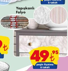 Yapışkanlı Folyo image