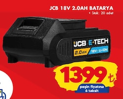 JCB 18V 2.0AH Batarya image