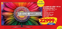 LG 55UR8100 55 inç 139 cm 4K Webos Smart Tv image