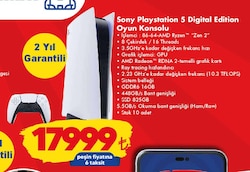 Sony Playstation 5 Digital Edition Oyun Konsolu image