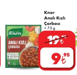 Knor Analı Kızlı Çorbası 70 gr image