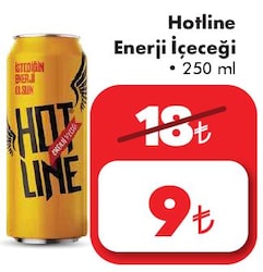 Hotline Enerji İçeceği 250 ml image