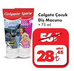 Colgate Çocuk Diş Macunu 75 ml image
