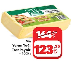 Mis Yarım Yağlı Tost Peyniri 1000 g image