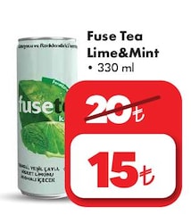 Fuse Tea Lime&Mint 330 ml image