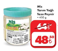 Mis Yarım Yağlı Taze Peynir 450 g image
