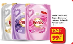 Peroş Yumuşatıcı Beyaz Çiçekler / Lavanta Bahçesi / Pembe Güller 5 L image