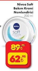 Nivea Soft Bakım Kremi Nemlendirici 200 ml image