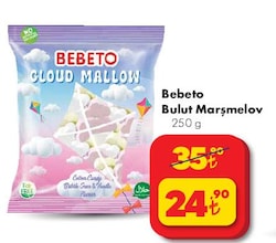 Bobeto Bulut Marşmelov 250 g image