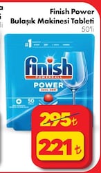 Finish Power Bulaşık Makinesi Tableti 50'li image