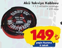 Akü Takviye Kablosu 2.3 mt image