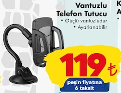 Vantuzlu Telefon Tutucu image